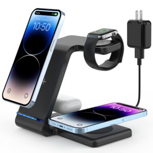 JOYROOM Foldable 3 in 1 Wireless Charging Station Double Coil